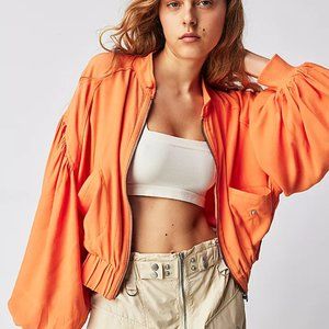 NEW! Free People On Pointe Bomber Jacket